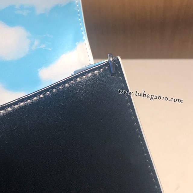 Delvaux全新box皮黑配白邊brillant手提女包 德爾沃專櫃專櫃經典款黑色手袋 bxs1058